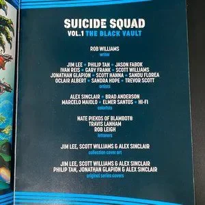 DC Comics | Other | Suicide Squad Vol The Black Vault Dc Universe ...